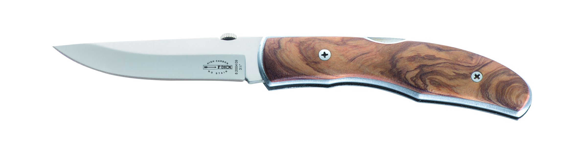 Taschenmesser 9cm mit Olivenholzgriff VC1290