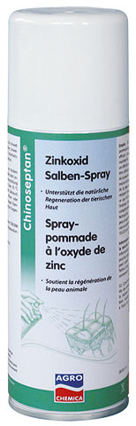 Klauenpflege - Chinoseptan-Zinkoxid Salben-Spray HC 135