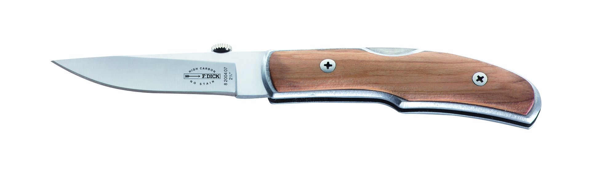 Taschenmesser 7cm mit Olivenholzgriff VC1270