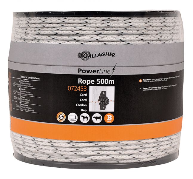 PowerLine Cord 500m weiß G 6225