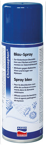 Klauenpflege - Chinoseptan-Blauspray HC 170