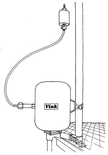 Vink Wasserpumpe für den Melkstand HY 910