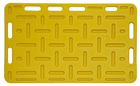 Treibebrett 94 x 76 cm, gelb