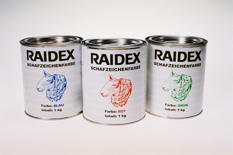 Raidex Schafzeichenfarbe ROT H500